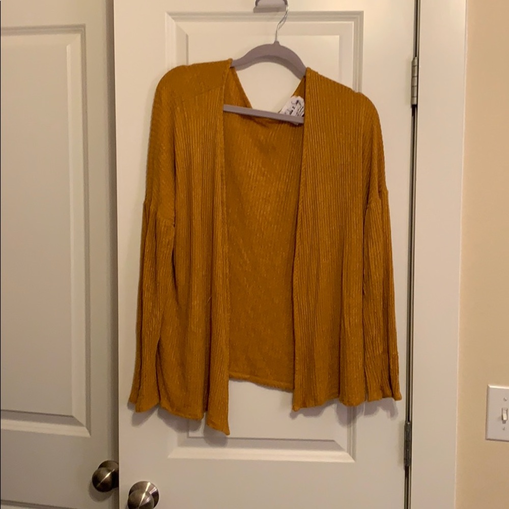 Mustard Cardigan